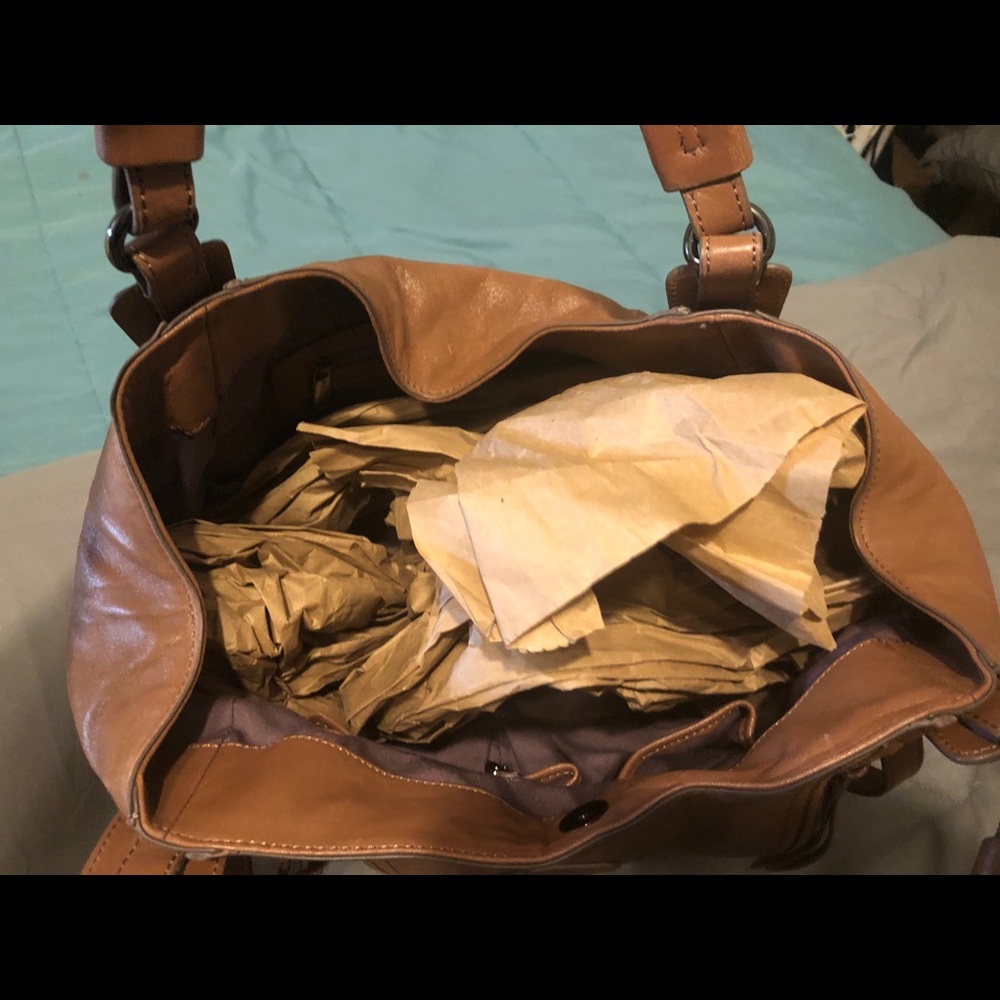 👛👜 Brown Kabo Leather Bag👛👜